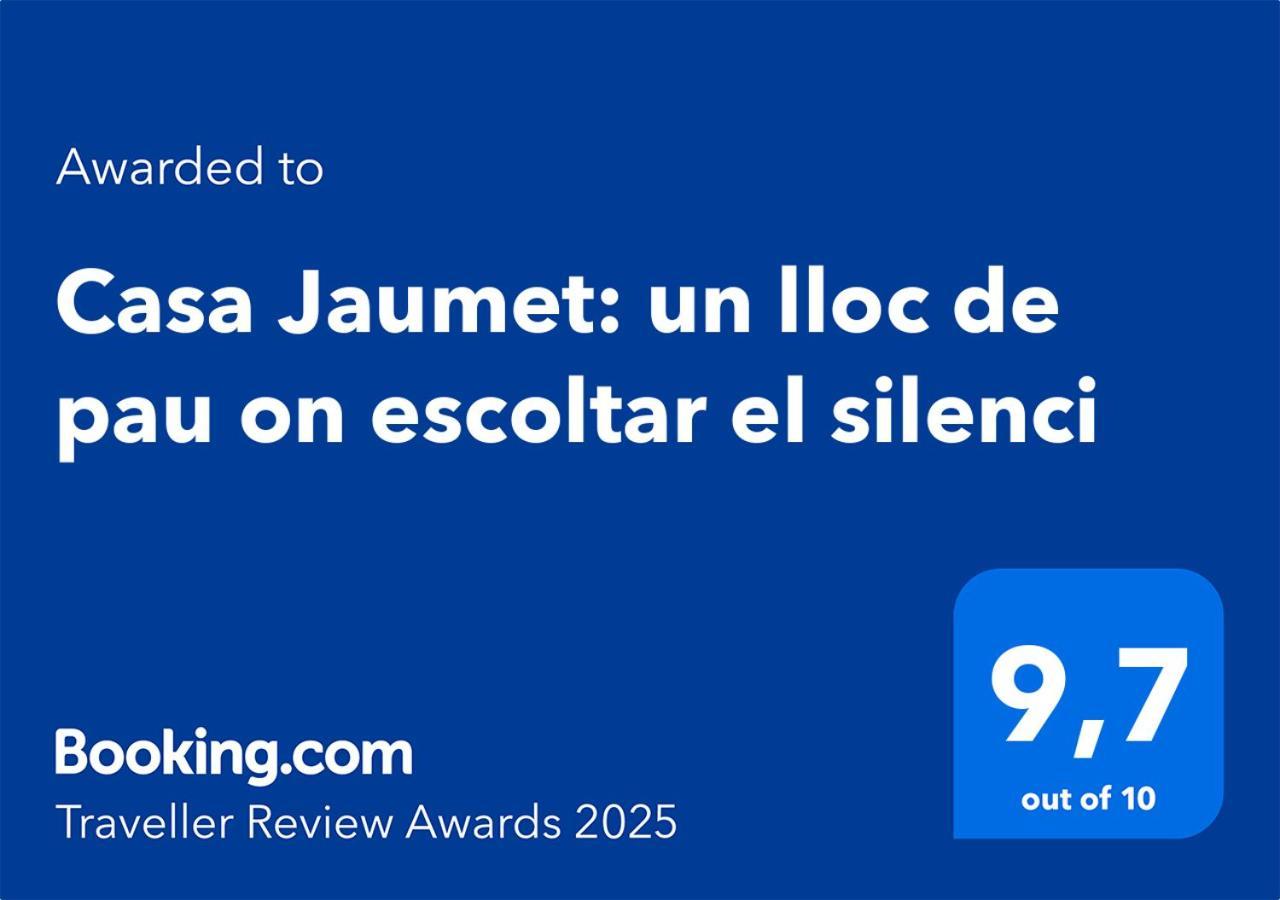 Casa Jaumet: Un Lloc De Pau On Escoltar El Silenci Διαμέρισμα Aramunt Εξωτερικό φωτογραφία